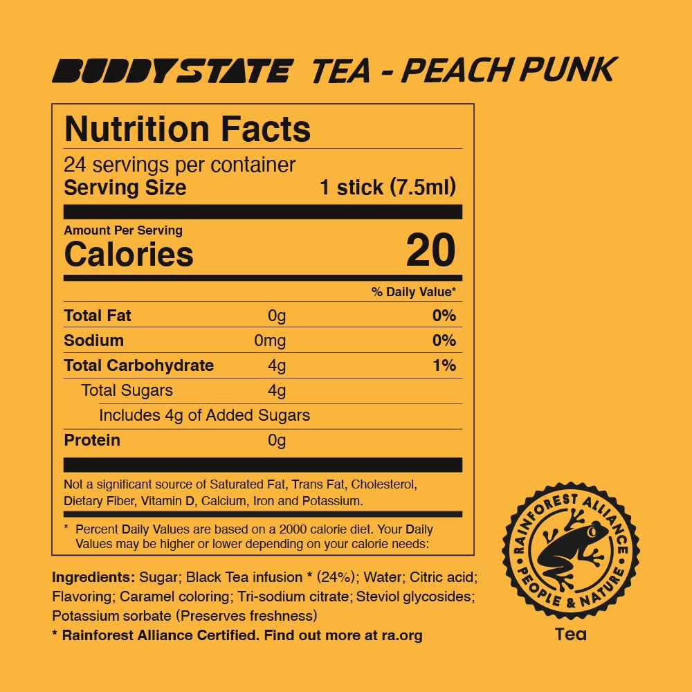 Peach Punk Tea Concentrate Stix