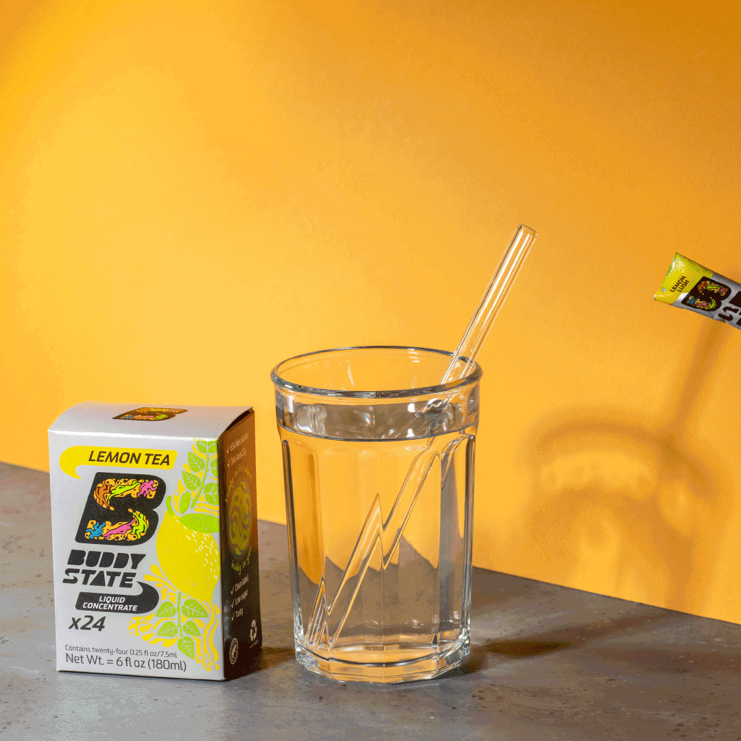 Tea Concentrate Variety Box: 3 Flavors-Lemon Lush, Sweet Soul, Peach Punk (Total 72 Stix)