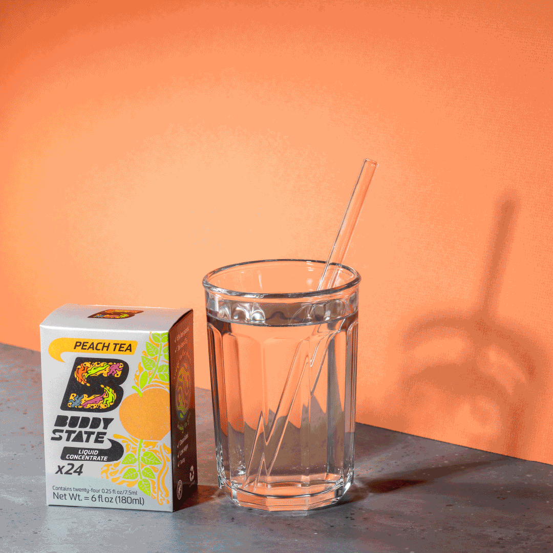 Tea Concentrate Variety Box: 3 Flavors-Lemon Lush, Sweet Soul, Peach Punk (Total 72 Stix)