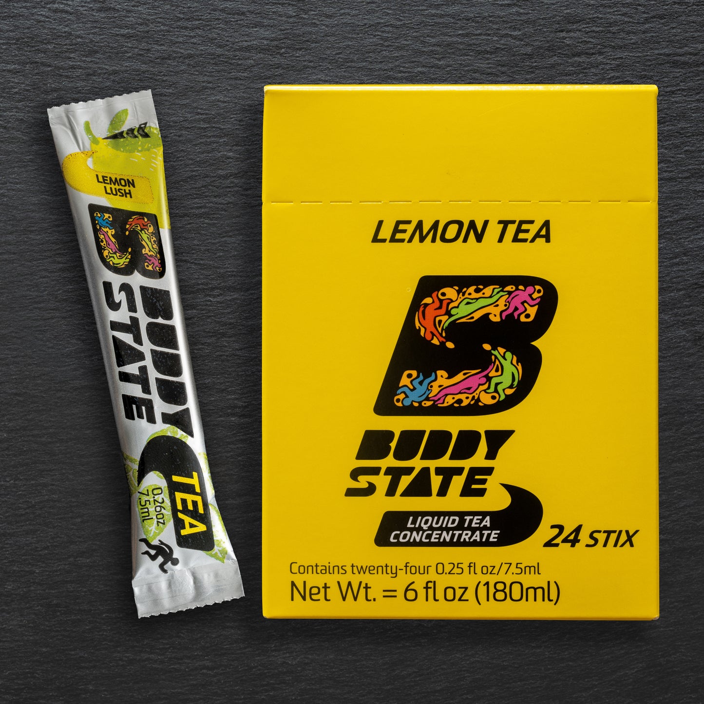 Tea Concentrate Variety Box: 3 Flavors-Lemon Lush, Sweet Soul, Peach Punk (Total 72 Stix)