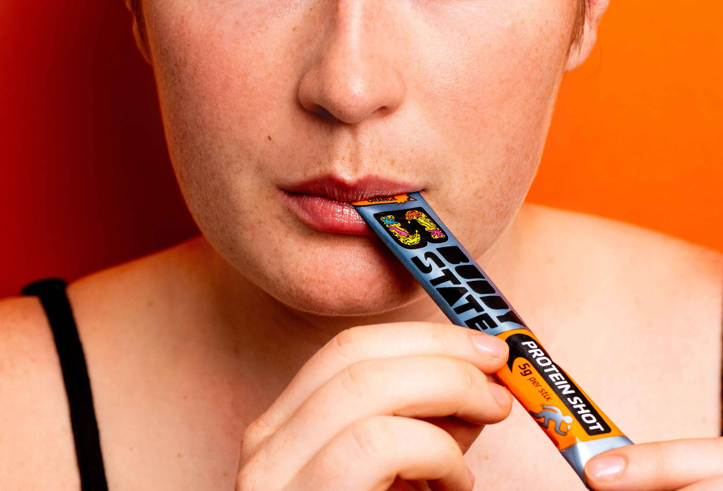Liquid Collagen Protein Shot: Electric Orange