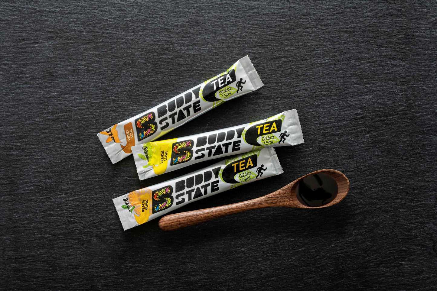 Tea Concentrate Variety Box: 3 Flavors-Lemon Lush, Sweet Soul, Peach Punk (Total 72 Stix)